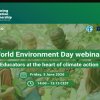 Участь професора Марії Братко у міжнародному вебінарі «Educators at the Heart of Climate Action»